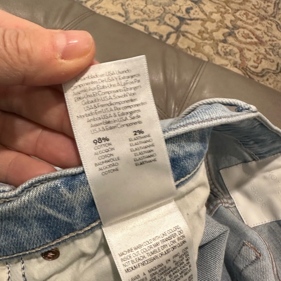 Mother Denim - The Dazzler Button Fly Ankle in Really Intoxicated, size 30 EUC - Picture 12 of 12